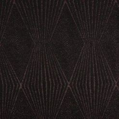 Jersey Stoff Metallic geometrisch schwarz rosegold 160cm Breite