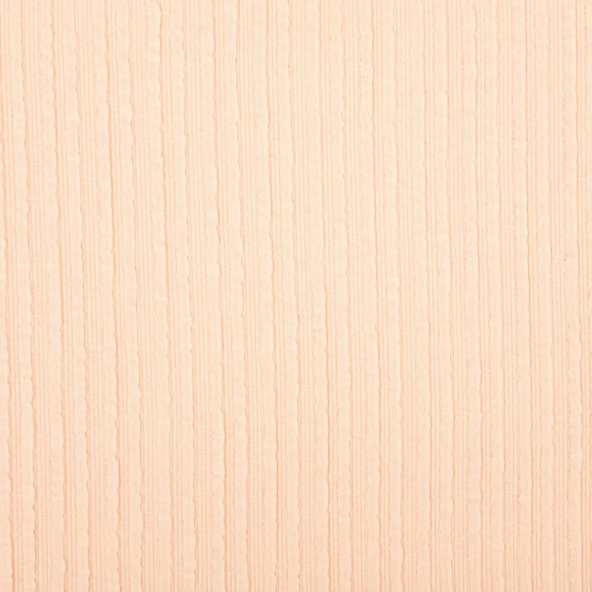 Jersey Stoff Ripp-Jacquard Baumwolle Streifen lachsrosa 1,35m Breite
