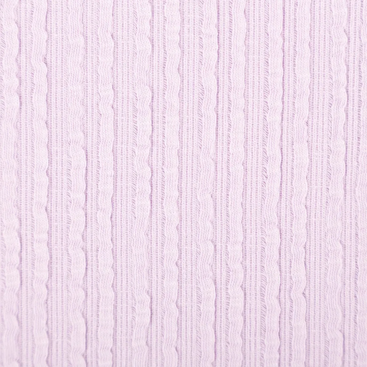 Jersey Stoff Ripp-Jacquard Baumwolle Streifen lila 1,35m Breite