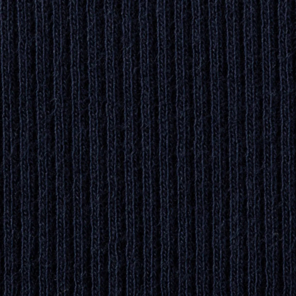 Jersey Stoff Rippjersey Feinstrick einfarbig dunkelblau 1,45m Breite