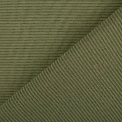 Jersey Stoff Rippjersey Ottoman uni Tannengrün 1,50m Breite