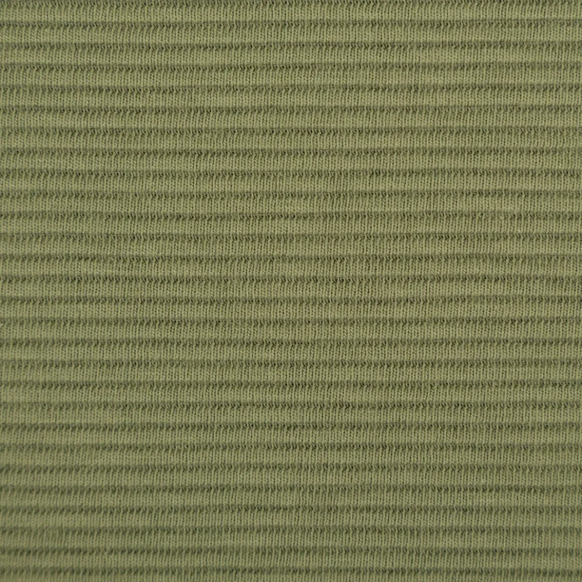 Jersey Stoff Rippjersey Ottoman uni Tannengrün 1,50m Breite