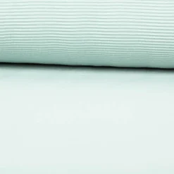 Jersey Stoff Rippjersey Ottoman uni eisblau 1,50m Breite