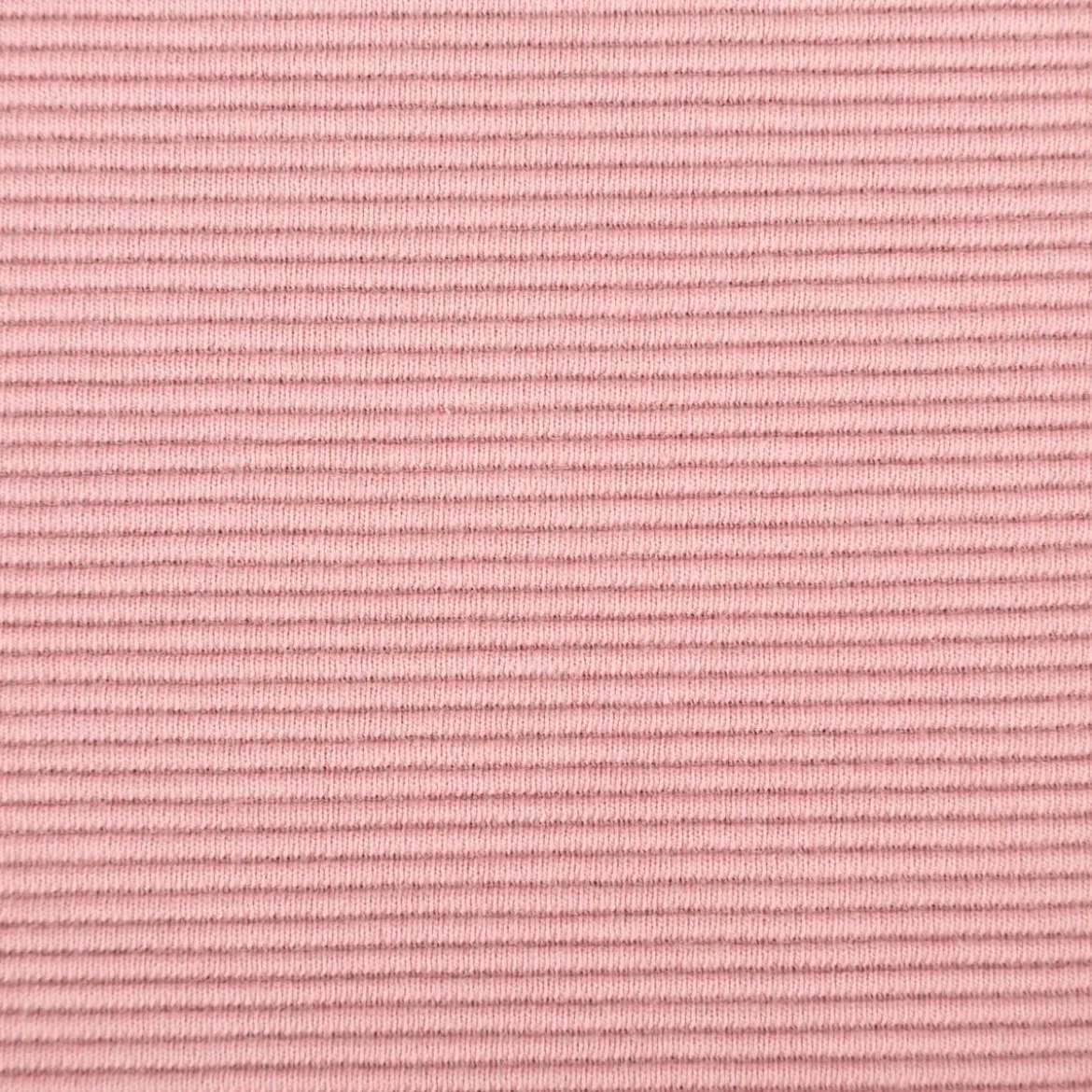 Jersey Stoff Rippjersey Ottoman uni hell-mauve 1,50m Breite