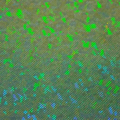 Jerseystoff Stretch Jersey Glitzer holografisch einfarbig grün 1,5m Breite