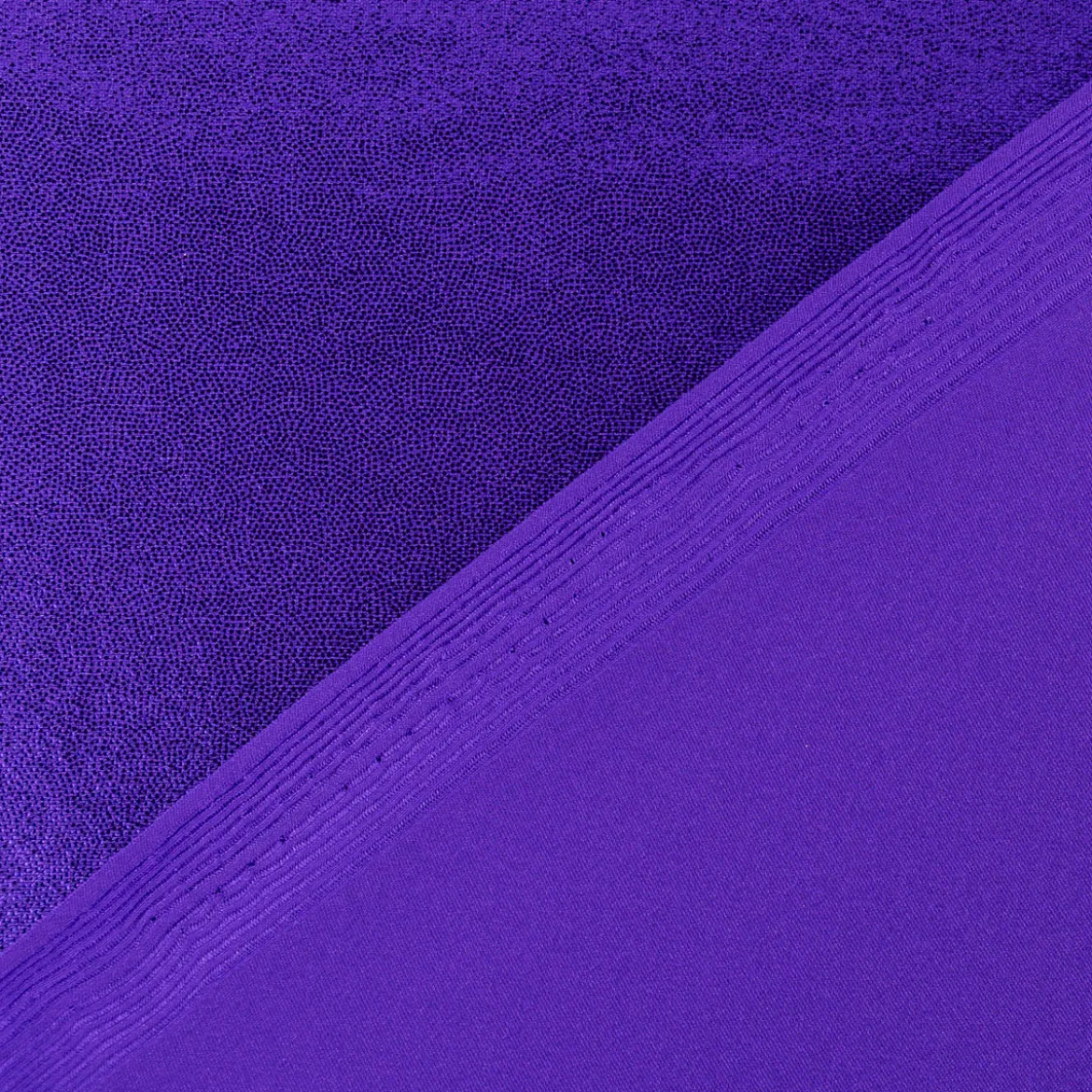 Jerseystoff Stretch Jersey Glitzer schimmernd einfarbig violett 1,5m Breite