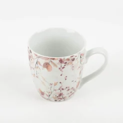 Jumbobecher 480ml mit floralem Dessin von Boltze