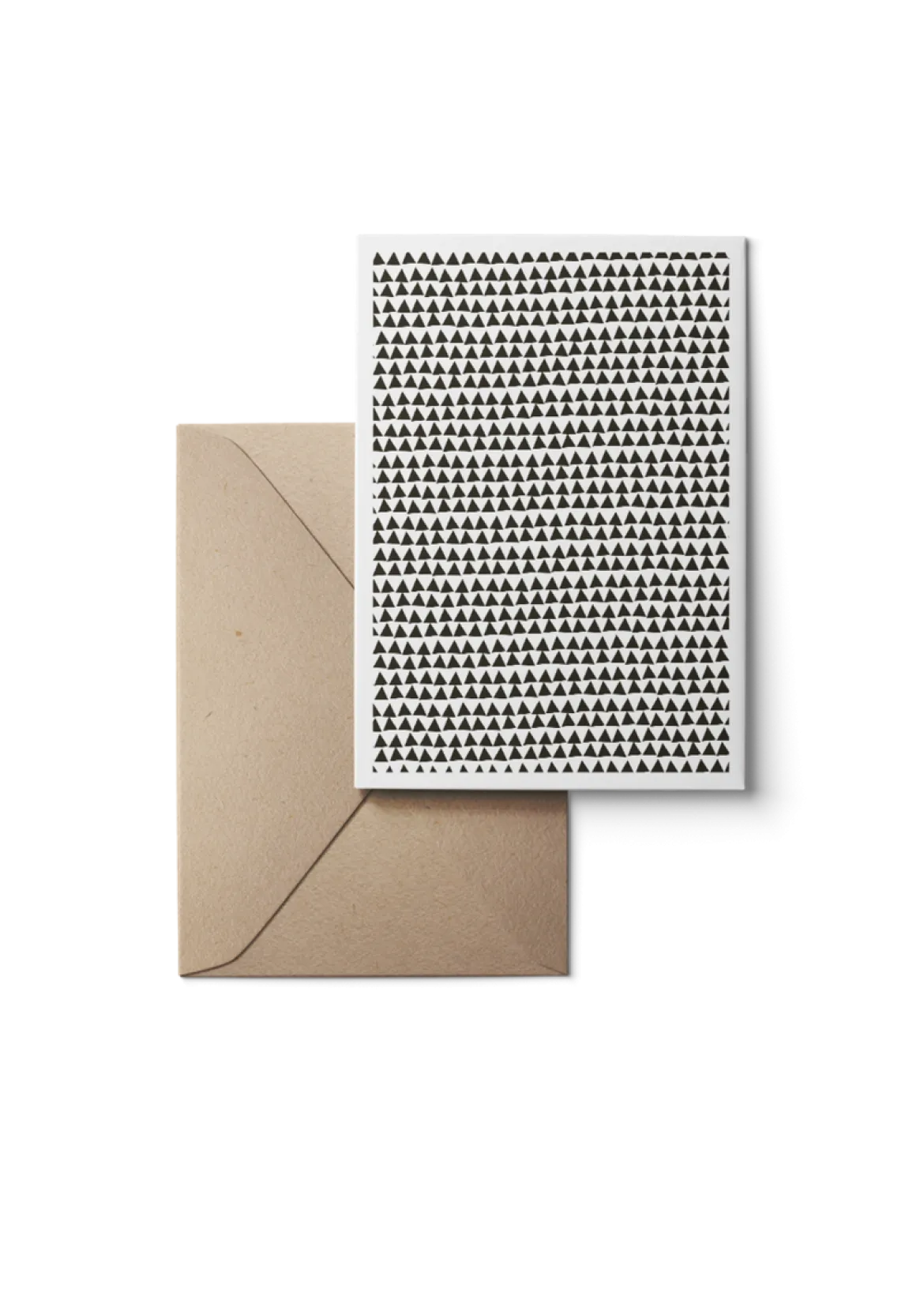 Karten Design Fabrik Doppelkarte DURCH SCHÜTTELN weiß schwarz 11x15,5cm