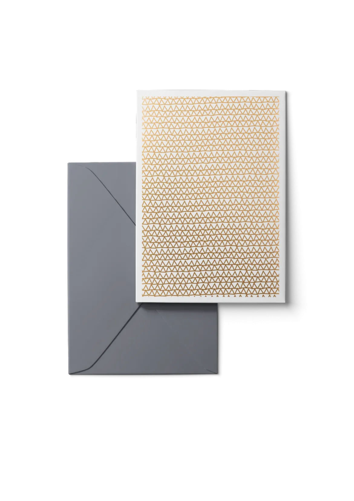 Karten Design Fabrik Doppelkarte DURCH SCHÜTTELN weiß gold 11x15,5cm
