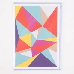 Karten Design Fabrik Doppelkarte CASUAL OBSESSION weiß bunt 11x15,5cm