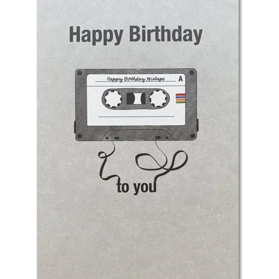 KEITCARDS Postkarte Happy Birthday Mixtape 10,5x14,7cm
