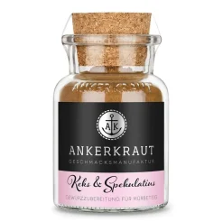 Keks & Spekulatius Gewürzmischung im Glas 60g mit Korkdeckel von Ankerkraut