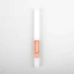 Kerze Stabkerze Rustik 270/23mm Wolkiges Weiß von Bolsius