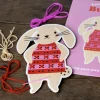 Kinder-Handarbeits-Set zum Nähen lernen Hase von Rex London