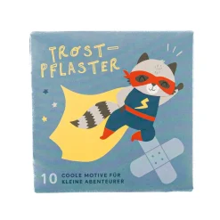Kinder Trostpflaster Set mit 10 coolen Motiven für kleine Abenteurer von Grafik Werkstatt