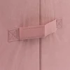 Kinderzimmer Aufbewahrungsbox Reh Samtoptik rosa weiß 29x29x29cm