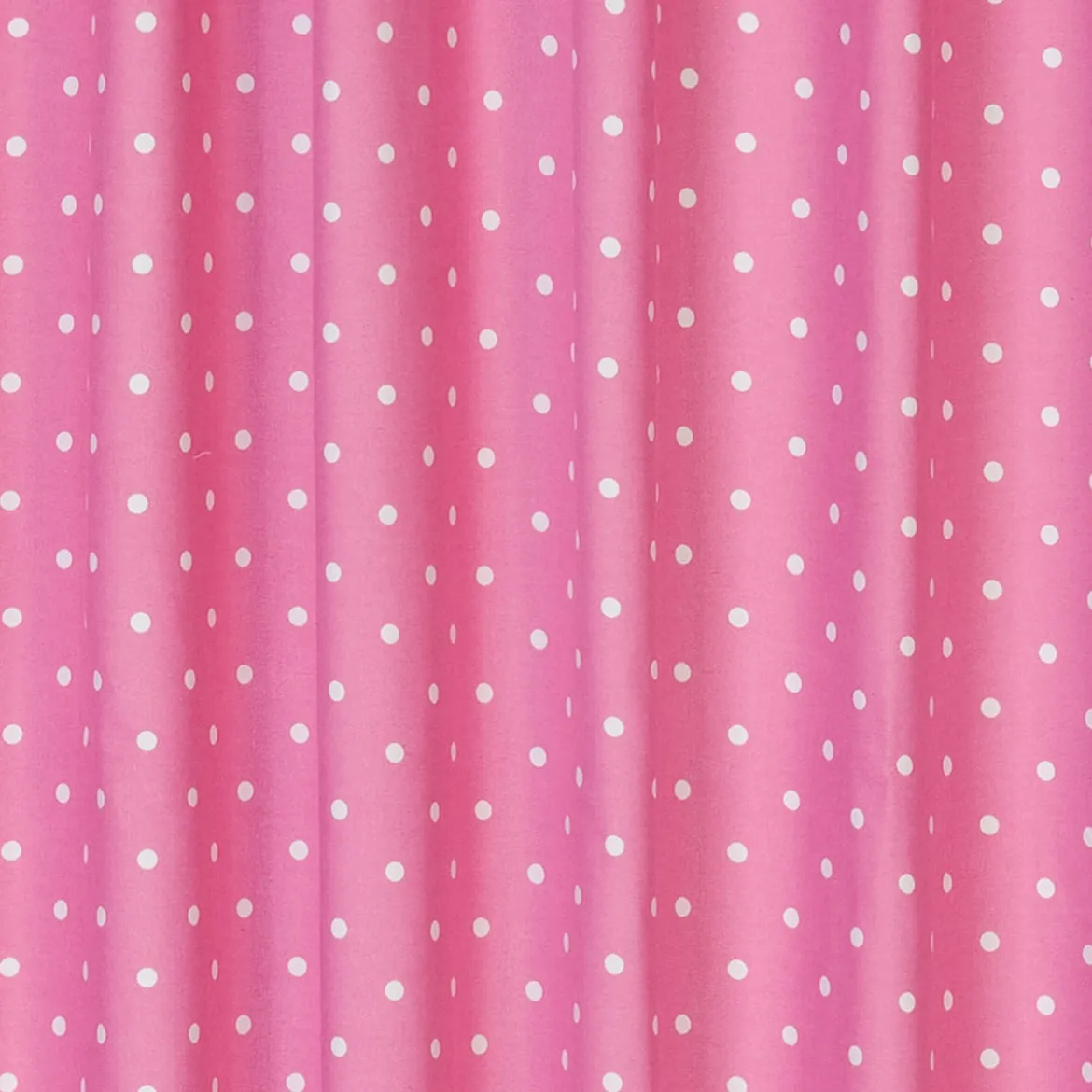 Kinderzimmer Schlaufenschal Dots mit Kreuzschlaufen Punkte pink weiß 140x255cm
