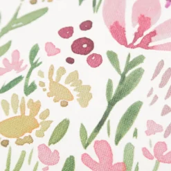 Kissenhülle Aquarell Blumen weiß rosa grün in versch. Größen von SCHÖNER LEBEN.