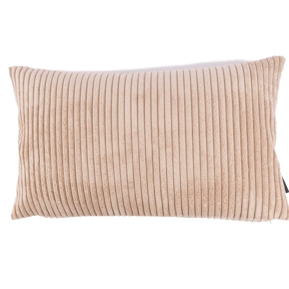 Kissenhülle Breitcord Baby Rib beige verschiedene Größen von SCHÖNER LEBEN.