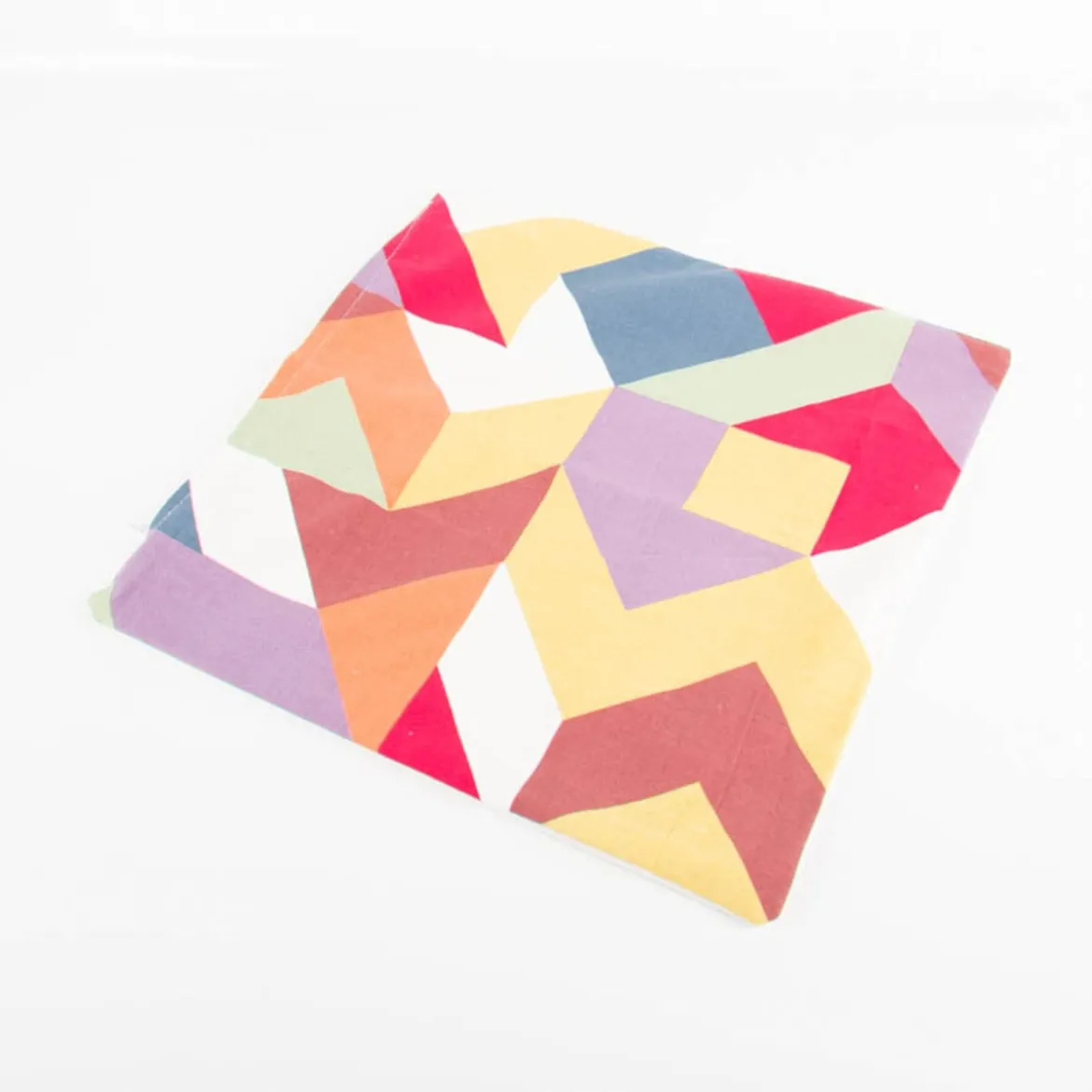 Kissenhülle Canvas Geometrie bunt 40x40cm