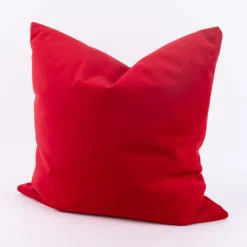 Kissenhülle Duval Samtkissen rot 50x50cm