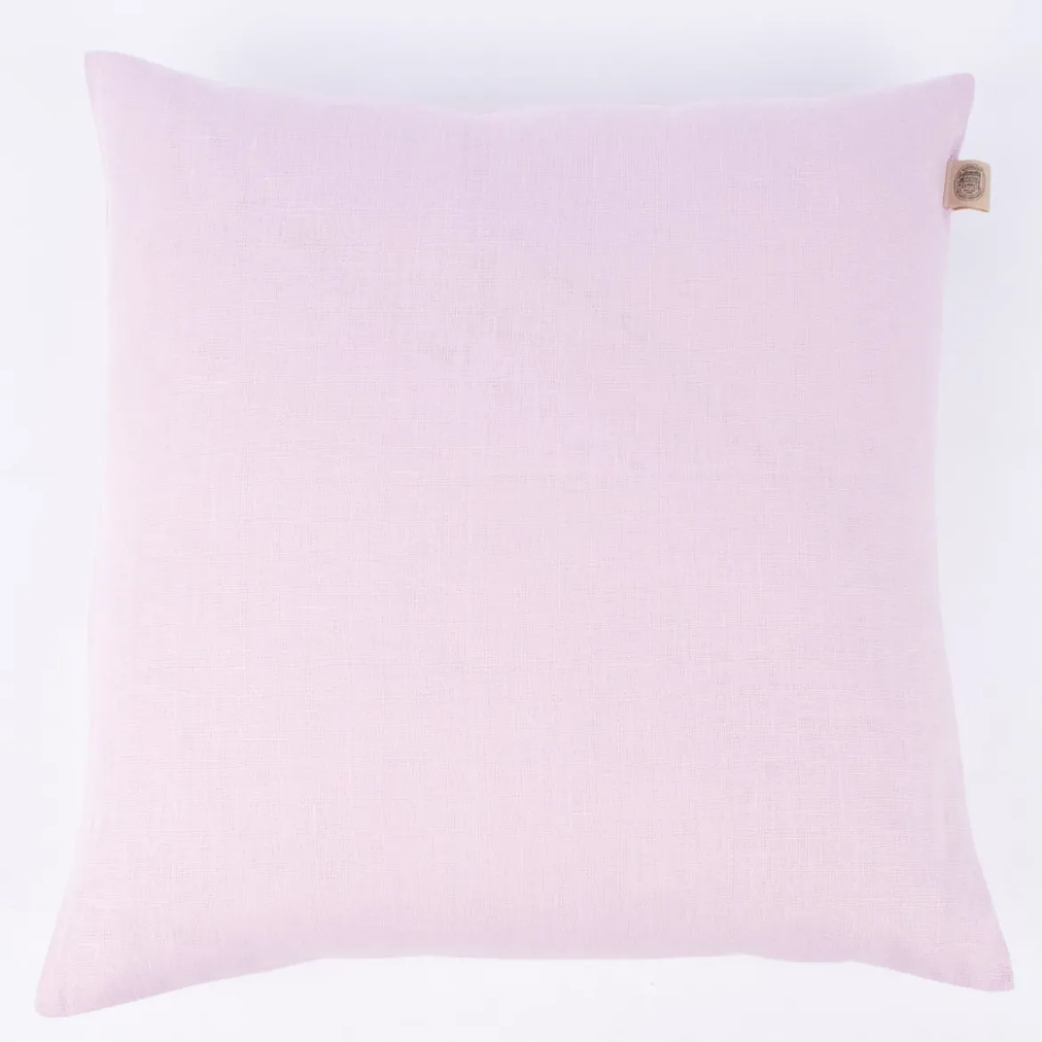 Kissenhülle Erik mit Knopfleiste aus 100 % Leinen 47x47cm rosa