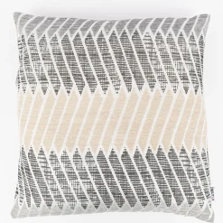 Kissenhülle LASSE grafisches Jacquard-Muster mit Chenille-Effekten verschiedene Farben 48x48cm von Neutex for you!