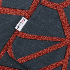 Kissenhülle NET-ECO grafisches Jacquard-Muster mit Boucleeffekten verschiedene Farben 48x48cm von Neutex for you!