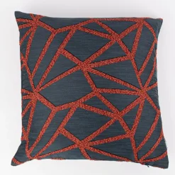 Kissenhülle NET-ECO grafisches Jacquard-Muster mit Boucleeffekten verschiedene Farben 48x48cm von Neutex for you!