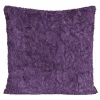 Kissenhülle "Fluffy" aubergine 70x70cm