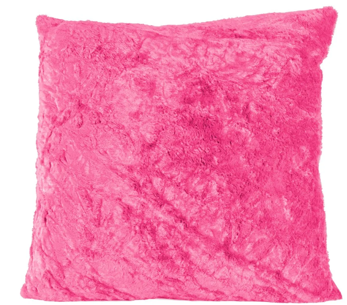 Kissenhülle "Fluffy" pink 70x70cm
