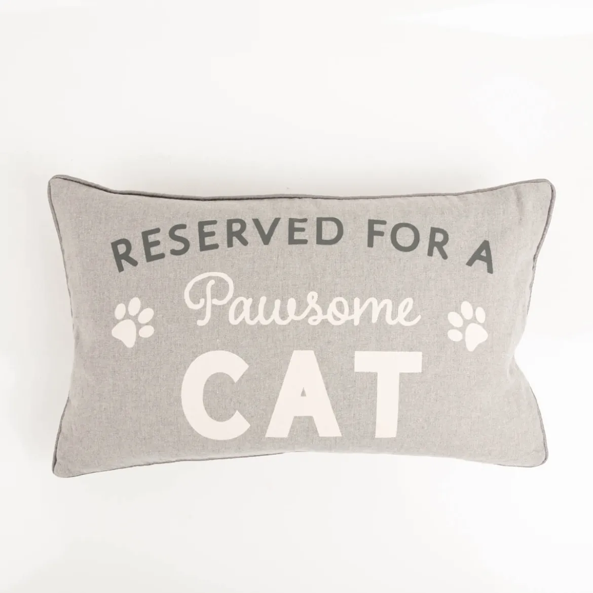 Kissenhülle Reserved for a Pawsome Cat 30x50m von Sass & Belle