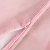 Kissenhülle Samt LeVelvet mit Kederumrandung rosa 50x50cm von SCHÖNER LEBEN.