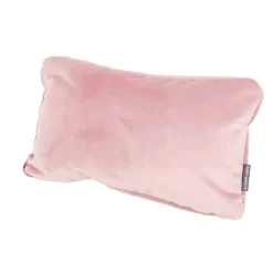 Kissenhülle Samt LeVelvet mit Kederumrandung rosa 30x50cm von SCHÖNER LEBEN.