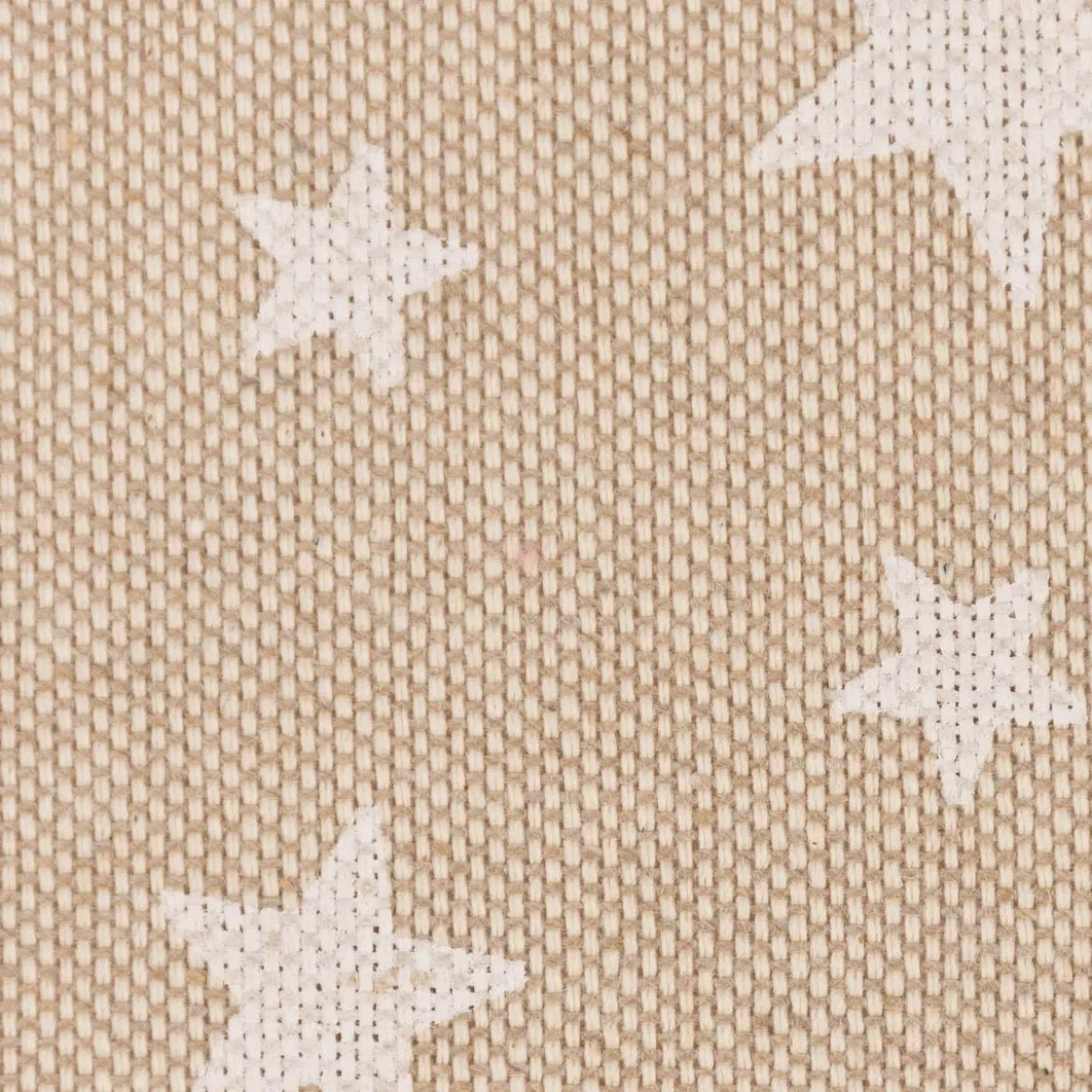 Kissenhülle Weihnachten Leinenlook Basic Star Sterne natur weiß in versch. Größen von SCHÖNER LEBEN.