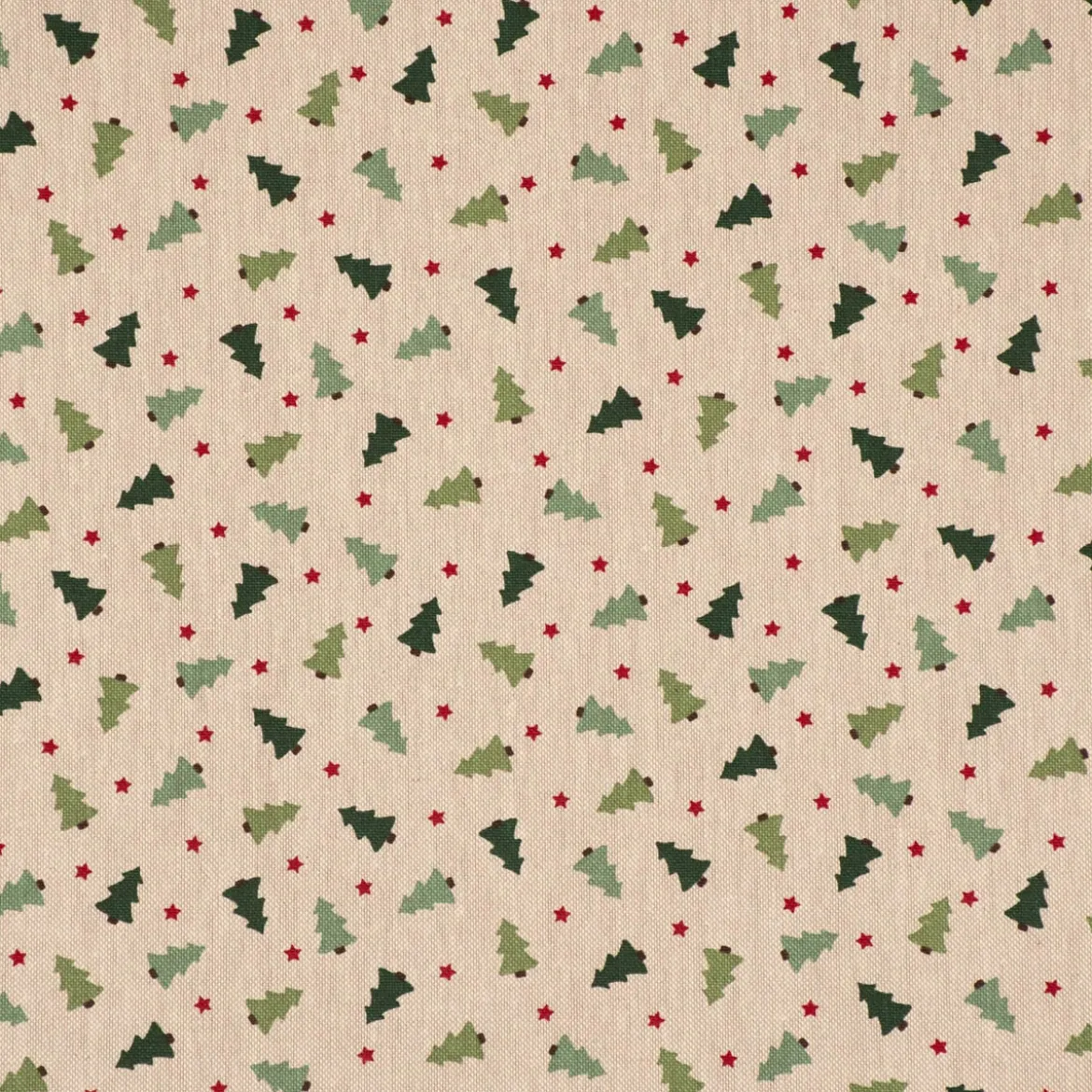 Kissenhülle XMAS Tree Weihnachtsbaum Tanne im Leinenlook natur grün verschiedene Größen von SCHÖNER LEBEN.