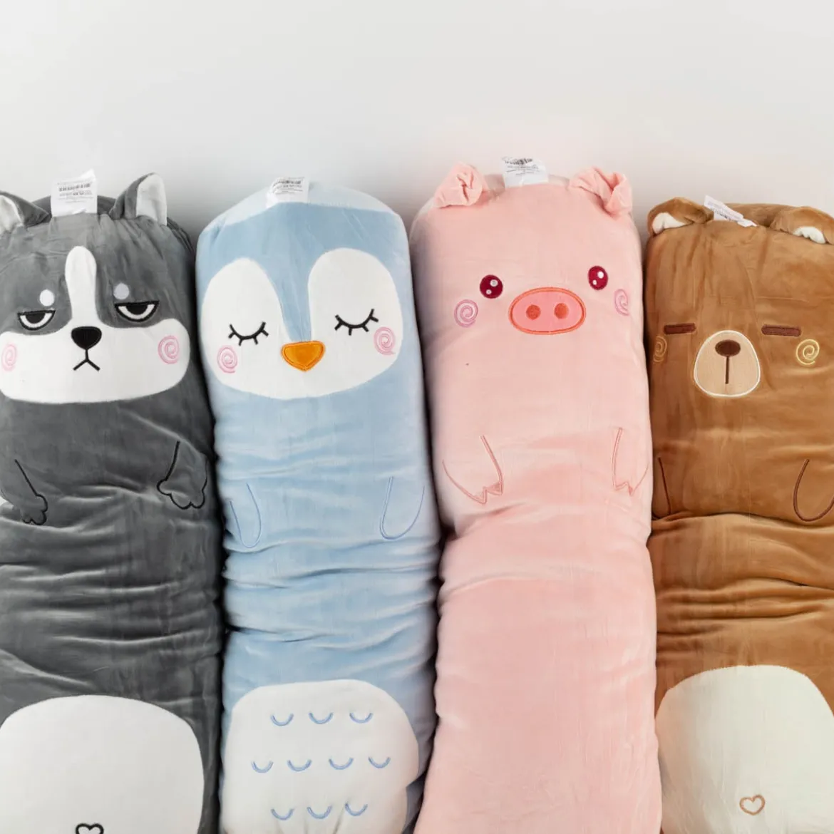 Kissen Spandex Super Soft Plüsch Cuddle Bear braun 60cm