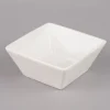 kleine Schale Servierschale Soßenschale Keramik weiß 11x5,5cm