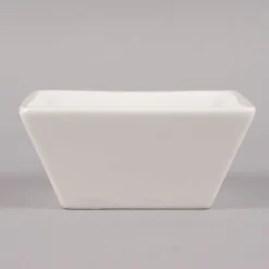 kleine Schale Servierschale Soßenschale Keramik weiß 11x5,5cm