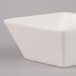 kleine Schale Servierschale Soßenschale Keramik weiß 11x5,5cm