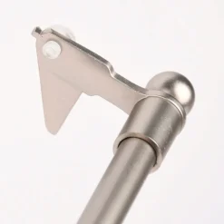 Klemm-Bistrostange Klemmleiste für Fensterrahmen silber matt 80-100cm
