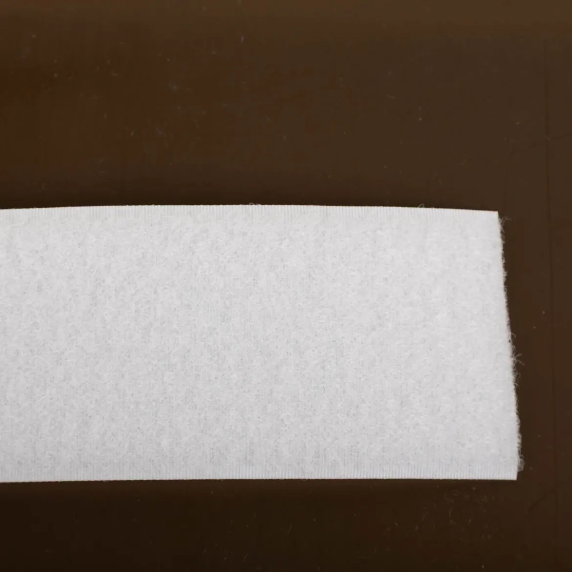 Klettband Flauschband 50 mm weiß zum Aufnähen Meterware