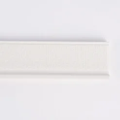 Klettleiste Paneelleiste Kunststoffprofil mit Klettband weiß 3,3x1cm 39cm breit inkl. 2 Aufhängemodule