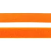 Klettverschluss 2teilig Meterware mit Flausch und Pilzseite orange Breite 25mm