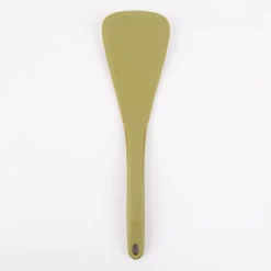 Kochblume Designwender Pfannenwender Silikonwender mit Edelstahlkern 30cm olive