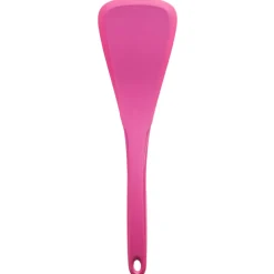 Kochblume Designwender Silikonwender Pfannenwender mit Edelstahlkern 30cm pink