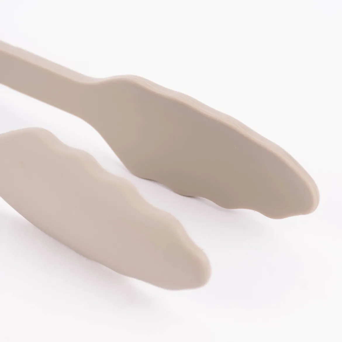 Kochblume Gourmetzange Servierzange Silikon mit Edelstahlkern 33cm taupe