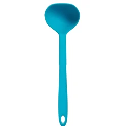 Kochblume Junior Schöpfkelle S Silikon mit Edelstahlkern 25cm türkis
