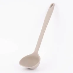 Kochblume Junior Schöpfkelle S Silikon mit Edelstahlkern 25cm taupe