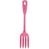 Kochblume Küchengabel Serviergabel Silikongabel 27cm pink